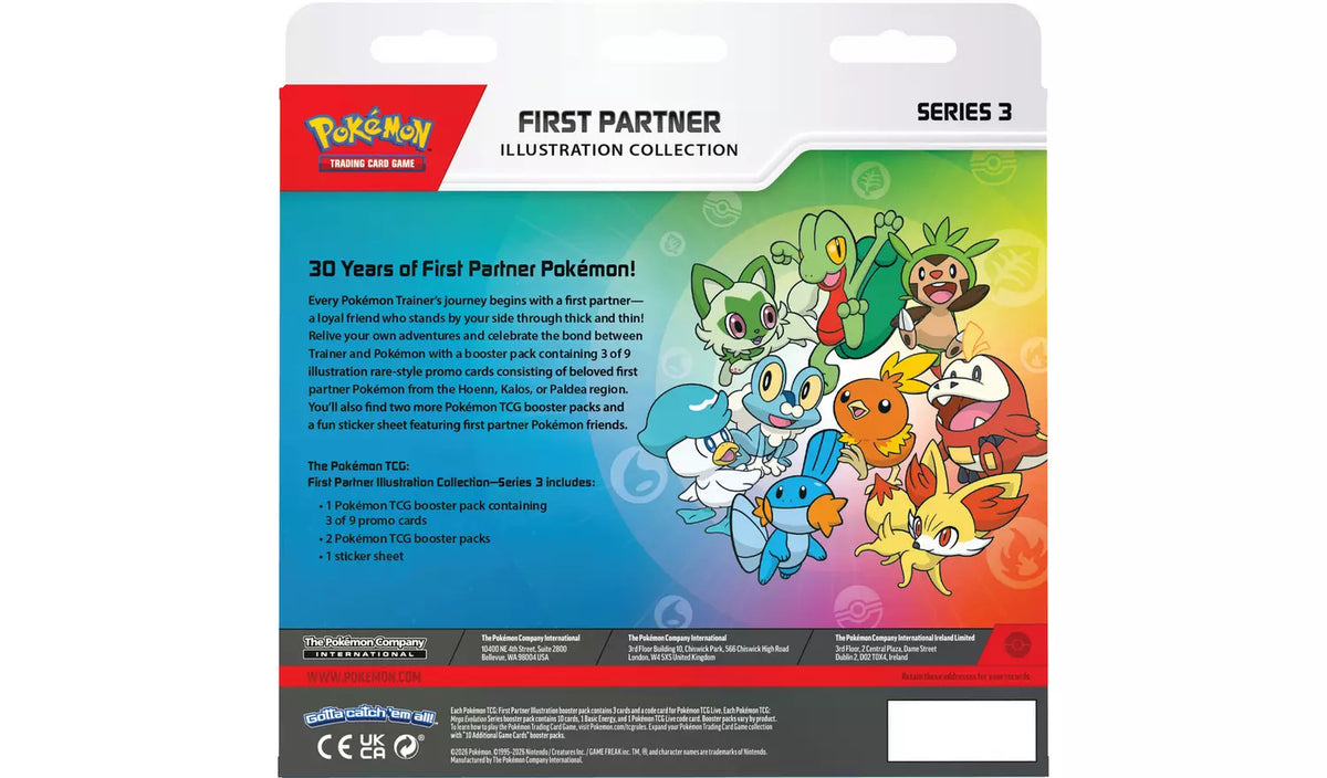 Pokemon First Partner Series 3