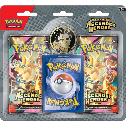 Pokemon TCG: Mega Evolution Ascended Heroes - 2 Pack Blister - (Larry)